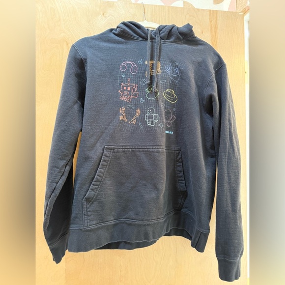 Port Company Roblox Gamer Black Hoodie for Men - Picture 4 of 9